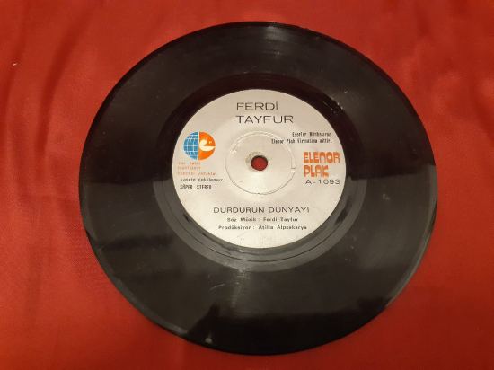 ELENOR PLAK A 1093 FERDİ TAYFUR  DURDURUN DÜNYAYI