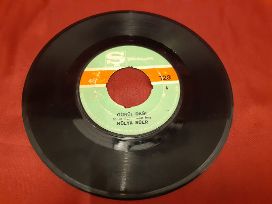 ŞAHİNLER  HÜLYA SÜER GÖNÜL DAĞI  DANE DANE BENLERİ 45 LİK YERLİ PLAK 