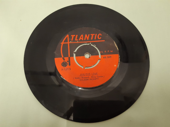 ATLANTIC PLAK WILSON PICKETT JEALOUS LOVE  I'VE COME A LONG WAY 45 LİK YABANCI PLAK 
