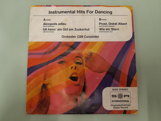 INSTRUMENTAL HİTS FOR DANCİNG PROST ONKEL ALBERT AKROPOLİS ADİEU 45 LİK YABANCI PLAK 