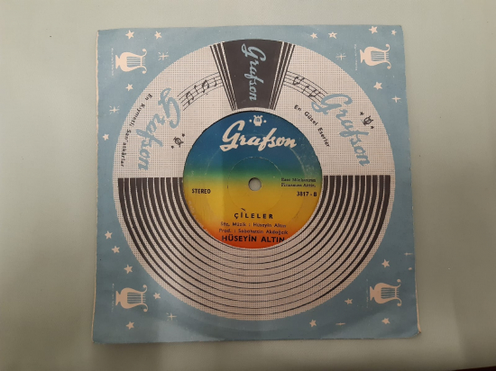 HÜSEYİN ALTIN ÇİLELER , BİZİ SARHOŞ GÖRÜYORLAR 45 LİK YERLİ PLAK 