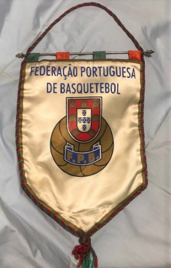 FEDERAÇAO PORTUGUESA DE BASQUETEBOL PORTEKİZ BASKETBOL BAYRAK CİFT TARAFLI