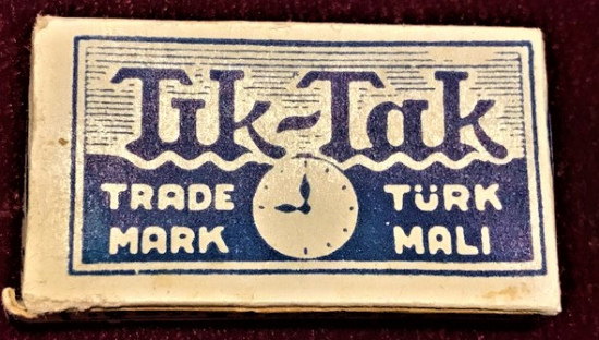 TIK TAK TRAŞ BICAGI JİLET 5 ADET ACILMAMIŞ ORJİNAL KUTUSUNDA 