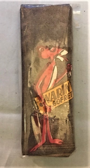 1970 YERLİ TÜRK MALI PEMBE PANTER GÖRSELLİ  NARİN GÖFRET 