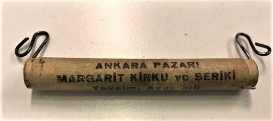 KARTON İÇİ TELLİ FİLE TAŞIMA APARATI ANKARA PAZARI MAARGARİT KİRKU VE ŞERİKİ TAKSİM AYAŞ ALTI  