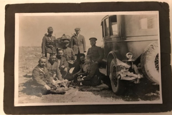 MUSTAFA KEMAL ATATÜRK ORJİNAL FOTOGRAFI PASPARTULU SİYAH BEYAZ 