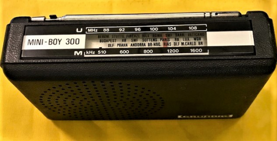 GRUNDIG RADIO MINI BOY 300 ALMAN 1972 PİLLİ 