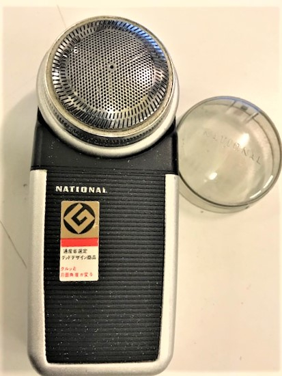 NATİONAL SHAVER ES 565 PİLLİ TRAŞ MAKİNESİ JAPAN 1960 