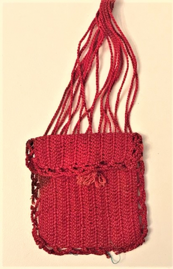 OSMANLI KESE EL İŞLELİ EL YAPIM  FARKLI ELAM KURAN DUA KESESİ  BOYU 6 CM ENİ 6 CM 