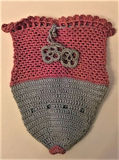 OSMANLI KESE EL İŞLELİ EL YAPIM PARA KESESİ  BOYU 11 CM ENİ 8 CM 