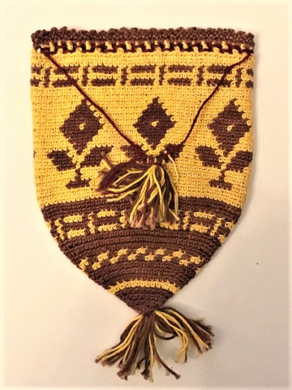 OSMANLI KESE EL İŞLELİ EL YAPIM PARA KESESİ 