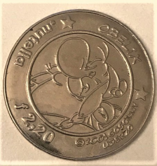 NUTELLA  OBELİX 2001 GOSCİNNY UDERZO EURO MEDAL