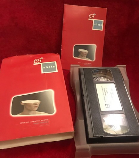 VHS VİDEO KASET ASLAN SELECTİON  ADVERTISING AND CREATIVITY WORLDWİDE