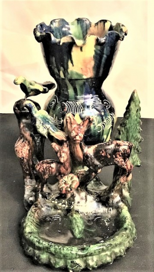 ADA EL İŞİ ORMANDA DOGAL YAŞAMI ANLATAN KOMPOZİSYON AKITMA RENKLER