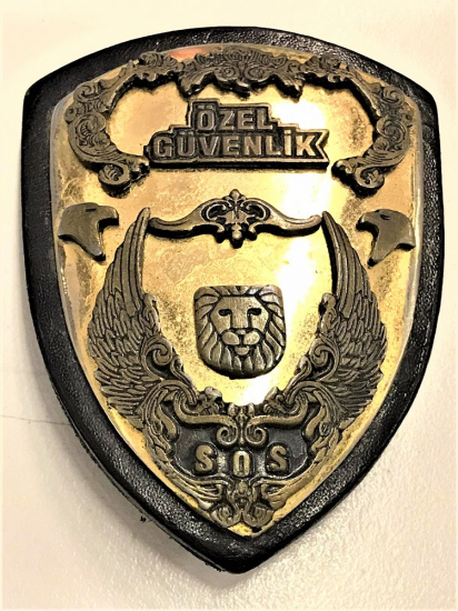 KOKART ÖZEL GÜVENLİK PİRİNC METAL DERİ KEMERE TAKILAN KİMLİK 