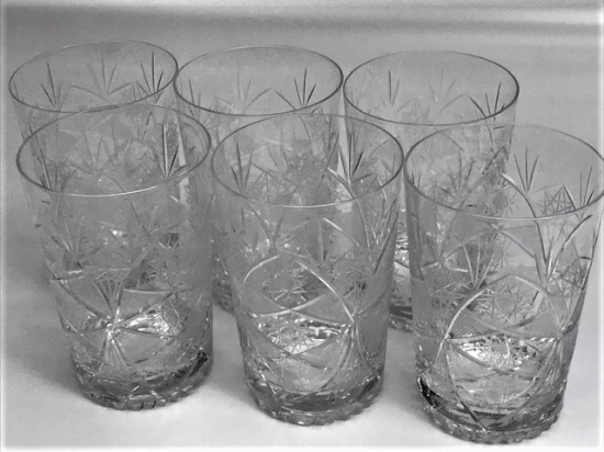 KESME KRISTAL 6 ADET SU BARDAGI TAM TAKIMI 