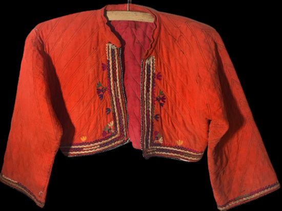 OSMANLI NAR KIRMIZI YÖRÜK TAMAMI KOMPLE İŞİ EL DOKUMA EL İŞİ KENARLAR İŞLİ CEPKEN 