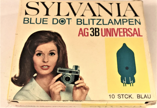 AG 3B UNUVERSAL SYLVANA BLUE DOT  BLITZLAMPEN FOTOGRAF MAKİNE FLAŞ LAMBASI