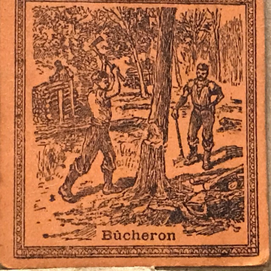 EGİTİM KÜLTÜRÜ 1900 YILLARDA BON POINT BÜCHERON FRANSADA OKULDA SINIFDA BAŞARI GÖSTEREN TALEBELERE VERİLEN KART 