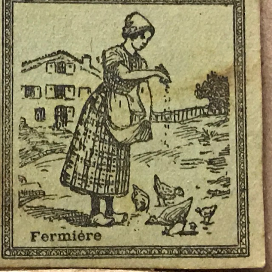 EGİTİM KÜLTÜRÜ 1900 YILLARDA BON POINT FERMİERE FRANSADA OKULDA SINIFDA BAŞARI GÖSTEREN TALEBELERE VERİLEN KART