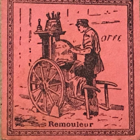 EGİTİM KÜLTÜRÜ 1900 YILLARDA BON POINT REMOULEUR FRANSADA OKULDA SINIFDA BAŞARI GÖSTEREN TALEBELERE VERİLEN KART 