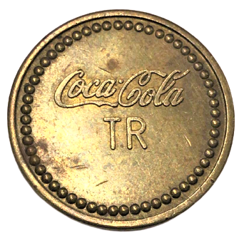 TOKEN COCA COLA  PİRİNC OTOMAT JETON