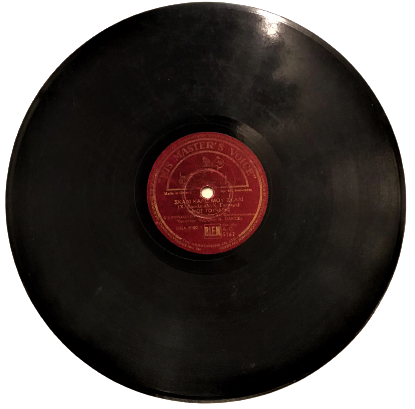 SAHİBİNİN SESİ  MUZİK  YUNAN BASKI RUMCA TAŞ PLAK 78 DEVİR 