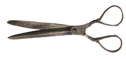 SICAK DÖGME DEMİR MAKAS ÜZERİ EL İŞLEMELİ BÜYÜK BOY 