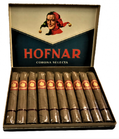 HOFNAR CORONA SELECTA 10 SIGAREN 532 HOFNAR HAVANA PURO KORTON KUTUSUNDA 