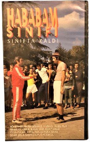 VHS SİNEMA KASEDİ HABABAM SINIFI SINIFTA KALDI KEMAL SUNAL TARIK AKAN 