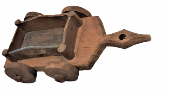 AHŞAP EYÜP CEKMELİ OYUNCAK COCUK ARABASI  TAMAMEN  GECME AHŞAP CİVİSİZ YAPILMIŞDIR 