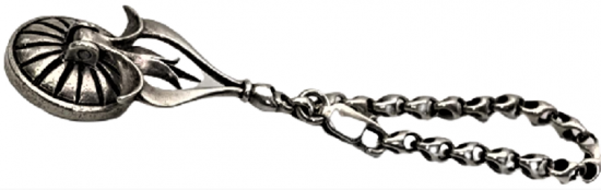 OSMANLI KOMPLE EL İŞCİLİKLİ ŞEFAHAT YILDIZLI OYNAR KUPLU  GÜMÜŞ MUHUR 