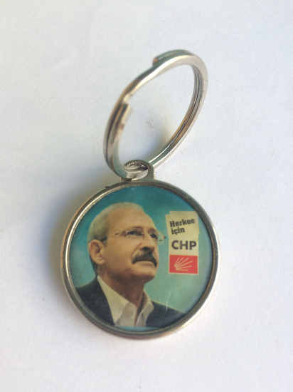 CHP  SABAHAT AKKİRAZ& KEMAL KILIÇDAROĞLU  TEMALI ANAHTARLIK
