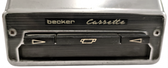 1960 ALMAN BECKER AUTORADIO CASSETTE MONO 209 OHNE VERSTÖRKER CLASSİC CAR RADİO CASSETTE PLAYER ADAPTER MERCEDES ORJİNAL TEYBİ  OTO TEYP