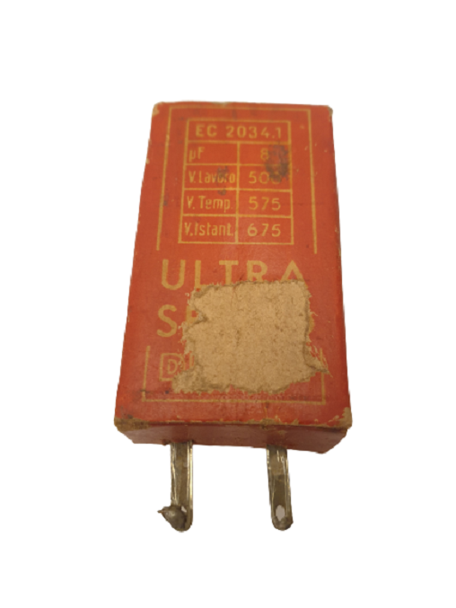 1910 DUCATI 8 PF ELCTRONİC DEVRE ELEMANLARINDAN KAPASİTÖR KONDANSATÖR