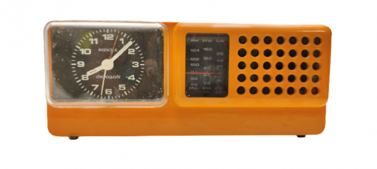 RETRO A34 KIENZLE RADİO CLOK CHRONOQUARTZ RADYOLU MASA SAAT 