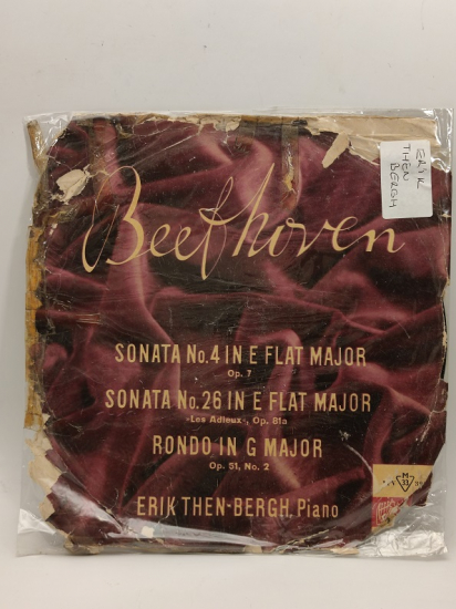 LUDWİG VAN BEETHOVEN UZUN CALAR 33 DEVİR LP PLAK ORJİNAL KABINDA ORJİNAL BASKISIDIR