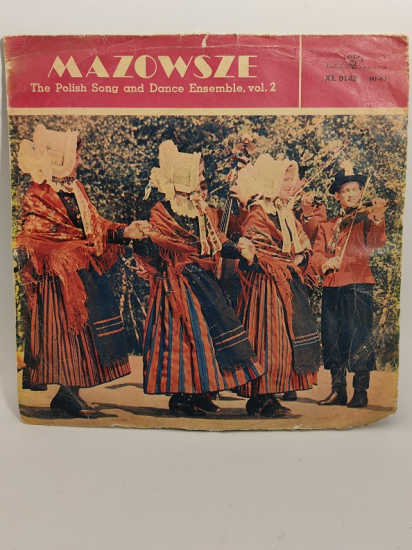 MAZOWSZE THE POLİSH SONG AND DANCE ENSEMBLE VOL.2 UZUN CALAR 33 DEVİR LP PLAK ORJİNAL KABINDA ORJİNAL BASKISIDIR