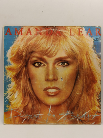 AMANDA LEAR DIAMONDS OF BREAKFAST UZUN CALAR 33 DEVİR LP PLAK ORJİNAL KABINDA ORJİNAL BASKISIDIR