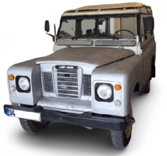 LAND ROVER 1983 ORJİNAL FABRİKA SERİ 3 SAFARİ MODEL DİZİ FİLM REKLAM CEKİMLERİNE KİRALIK