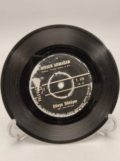 BİRSEN ARMAĞAN DÜNYA DÖNÜYOR-ALLI TURNAM 45 LİK PLAK