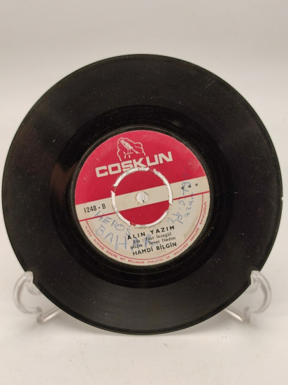 HAMDİ BİLGİN ALIN YAZIM-ALIŞTIRDIN SEN BENİ 45 LİK YERLİ PLAK