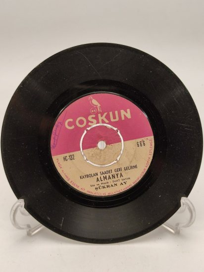 ŞÜKRAN AY KAYBOLAN SAADET GERİ GELİR Mİ-PERİŞAN OL 45 LİK PLAK