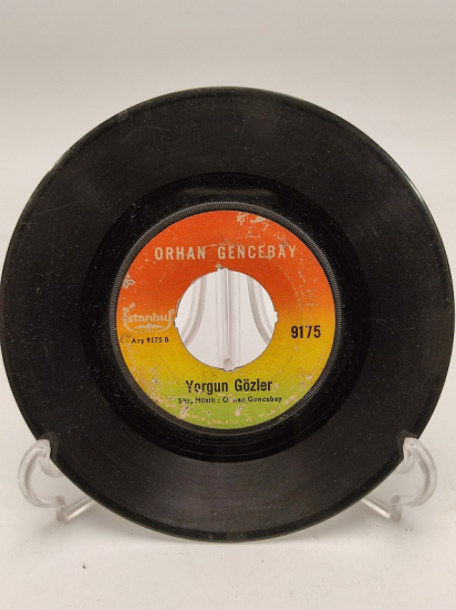 ORHAN GENCEBAY YORGUN GÖZLER-BİR TESELLİ VER 45 LİK PLAK