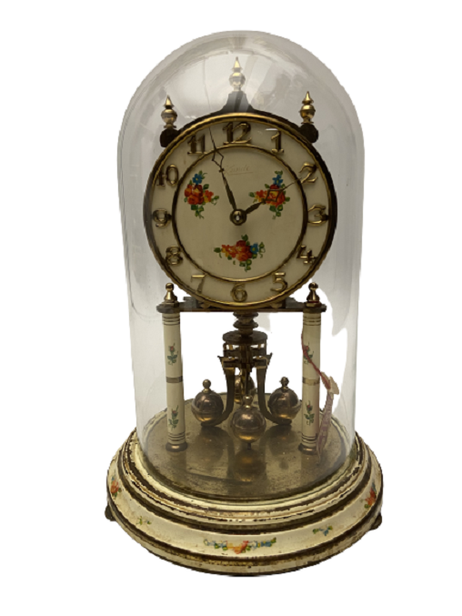 ORIGINAL LACK FOREST KUNDO ANNIVERSARY 400 DAY CLOCK MEKANIK MASA KONSOL SOMİNE UZERİ  SAATİ