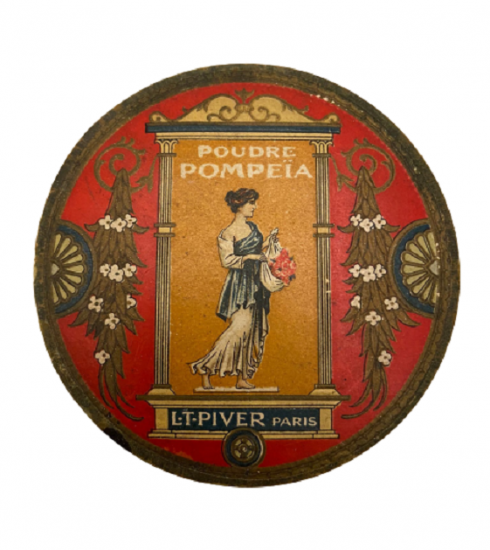 VINTAGE POUDRE POMPEİA L T PIVER PARIS MAKYAJ PUDRASI KUTUSU KARTON 