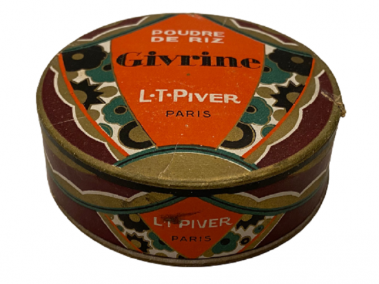 VINTAGE POUDRE POUDRE DE RIZ GİVRİNE L T PIVER PARIS DOLU MAKYAJ PUDRASI 