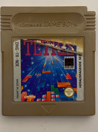 SAKLAMA KUTUSUNDA TETRIS NİNTENDO GAMEBOY OYUN KASETİ 