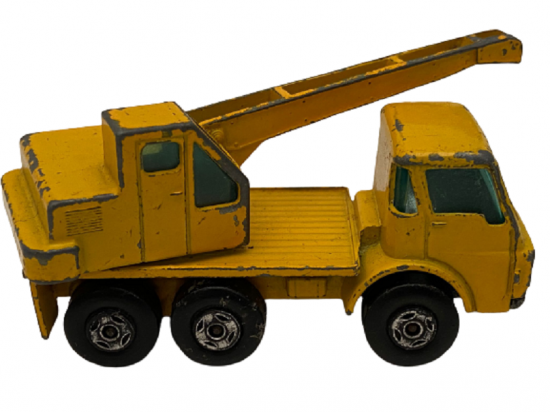 İNGİLİZ MATCHBOX SUPERFAST SERİES DODGE CRANE TRUCK NO 63 KOLEKSİYONLUK OYUNCAK İŞ MAKİNESİ