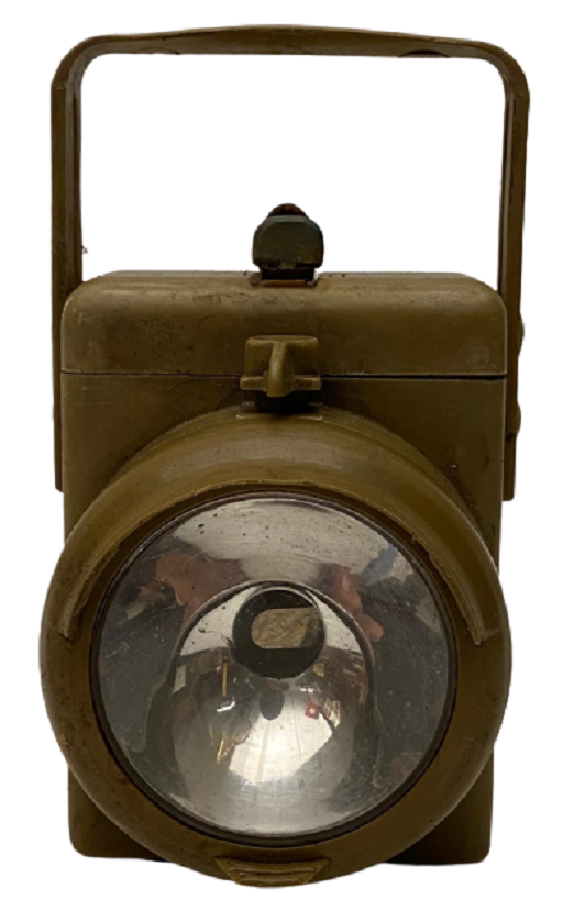 1920  CEAG HL3  LAMP DANİMARKA SİVİL SAVUNMA EL FENERİ SIĞINAK LAMBASI AFET VE ŞAVAŞDA KULLANILAN